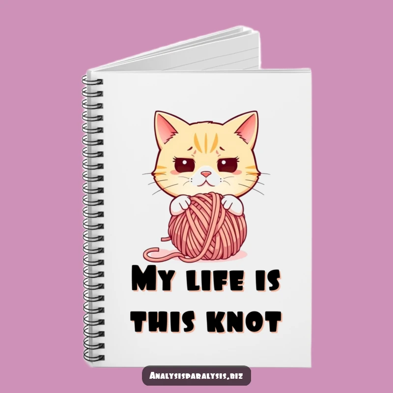 Funny Confused Cat Notebook: Hilarious Journal for Bewildered Thoughts & Ideas